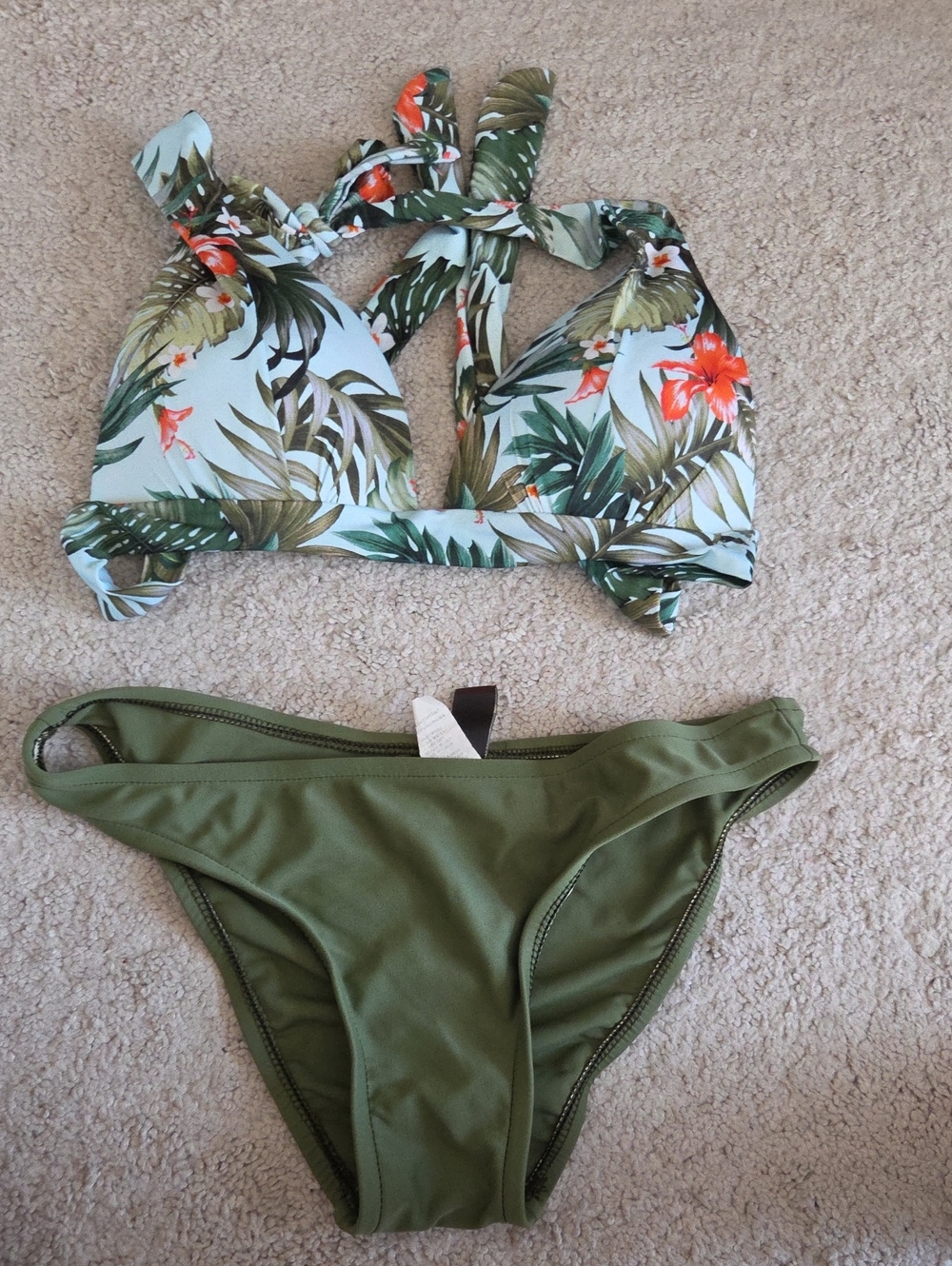 Banana Moon Maho & Merenda Iquitos Sky Blue Bikini Top